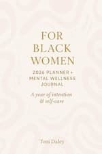 2026 wellness planner for black women book cover toni daley