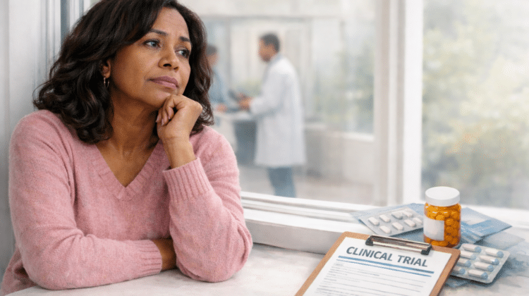 leave a clinical trial